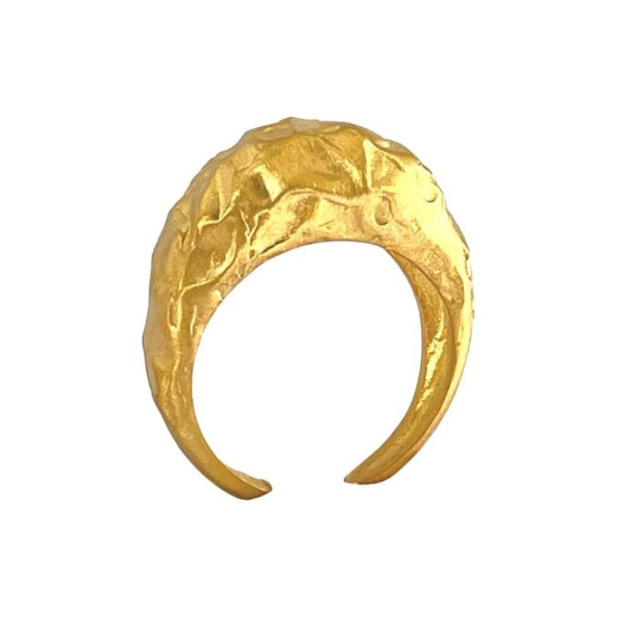 Pary Amorphous Oval Ring