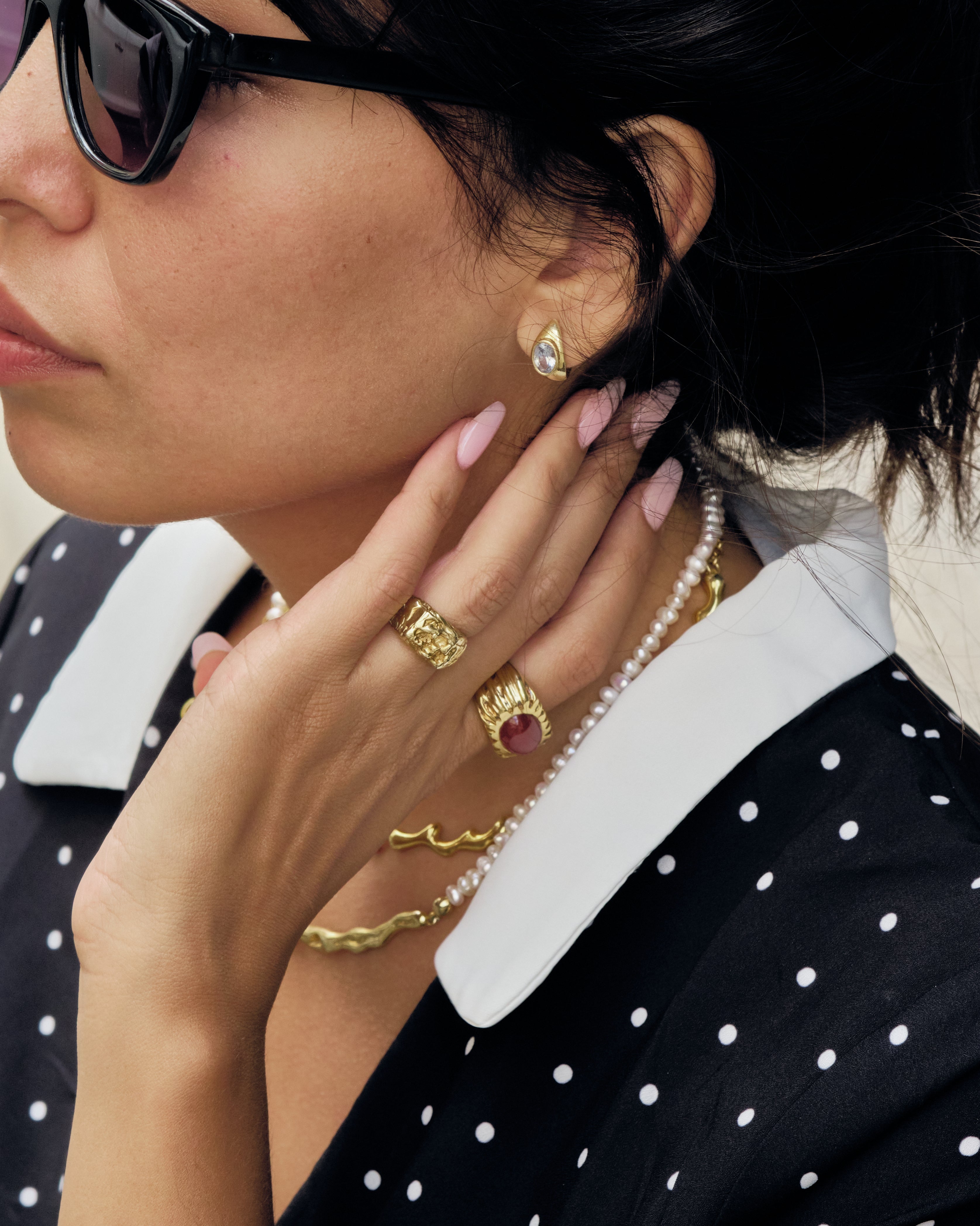 Deka Amorphous Rectangle Ring