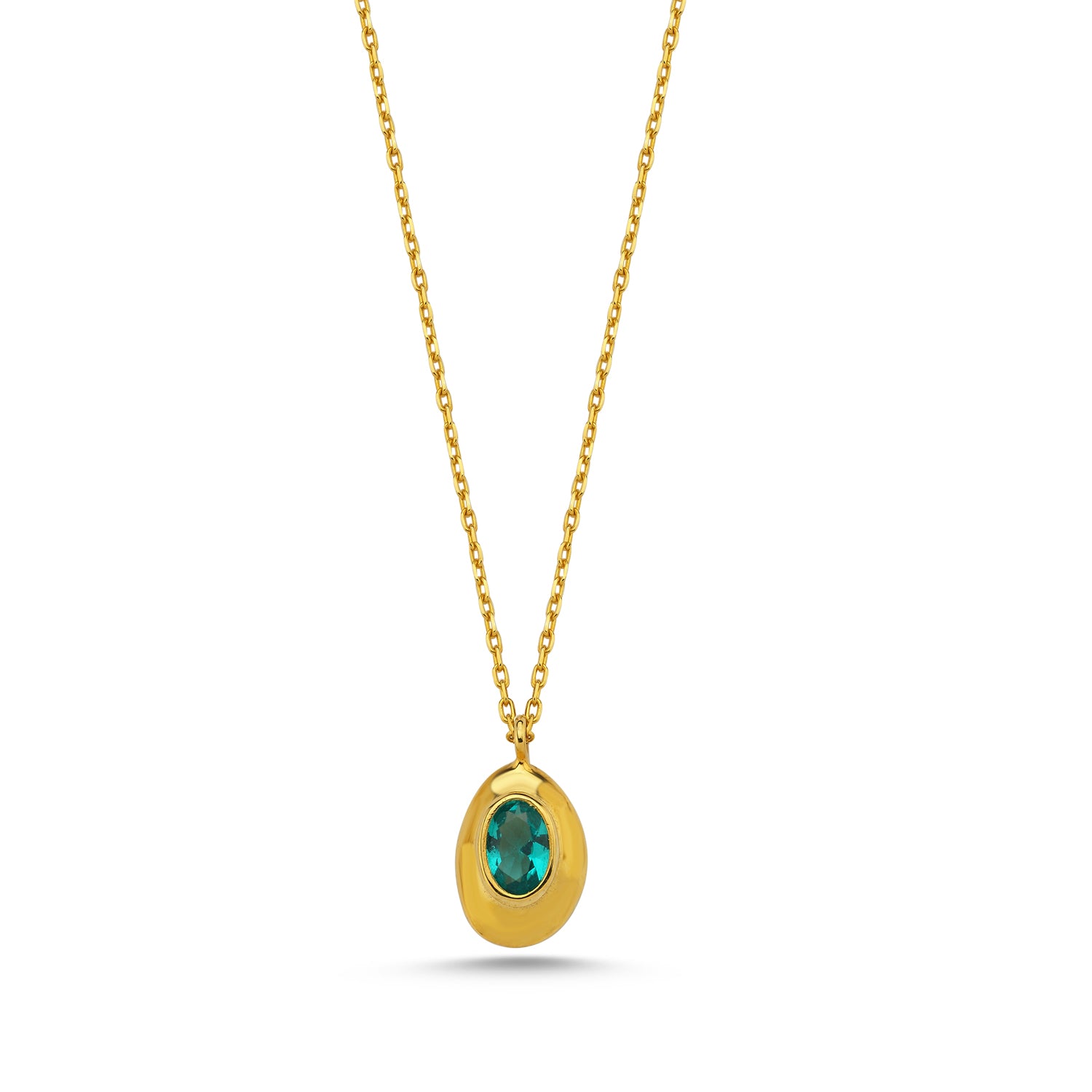 Ella Stone Oval Necklace