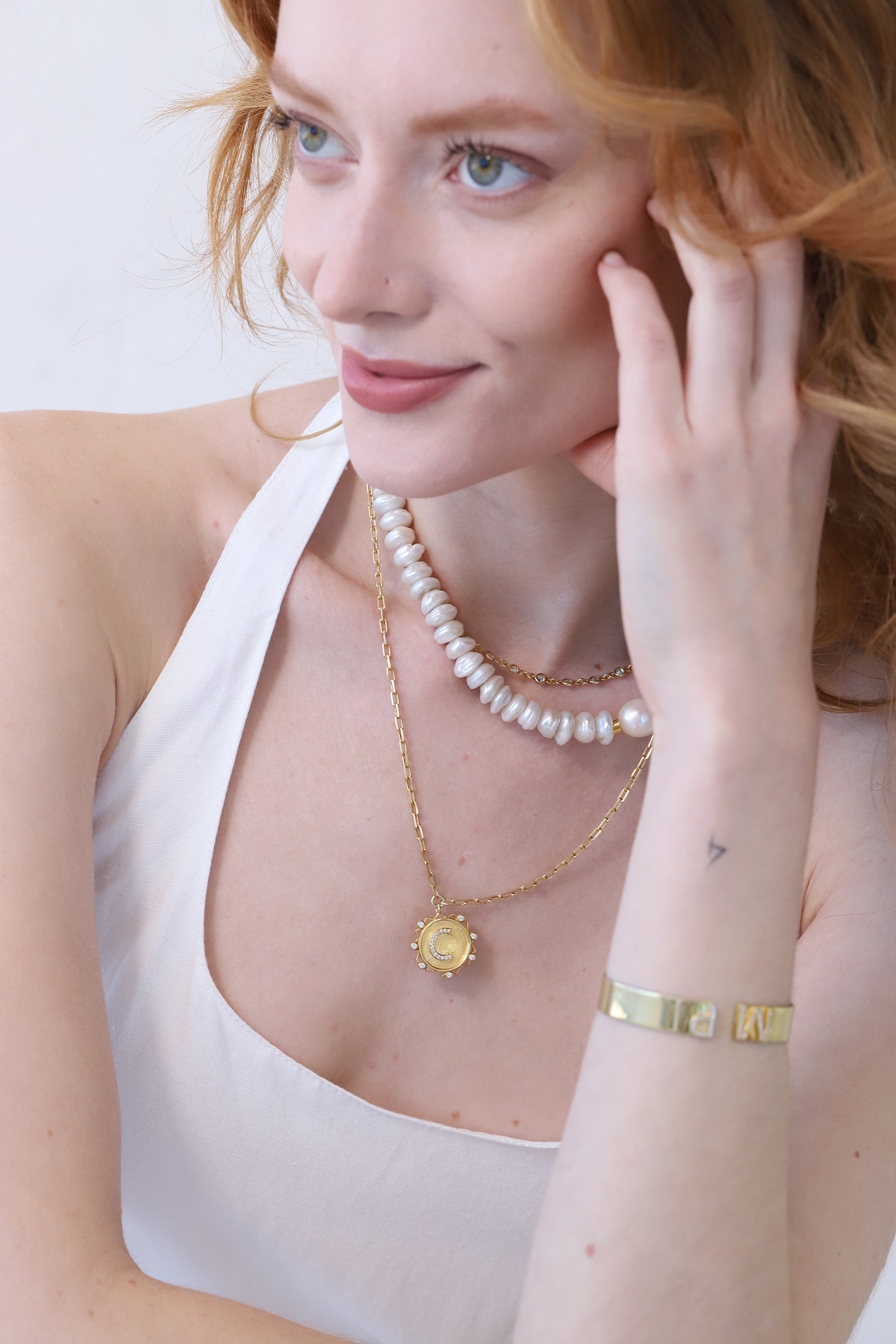 Stela Baroque Pearl Necklace