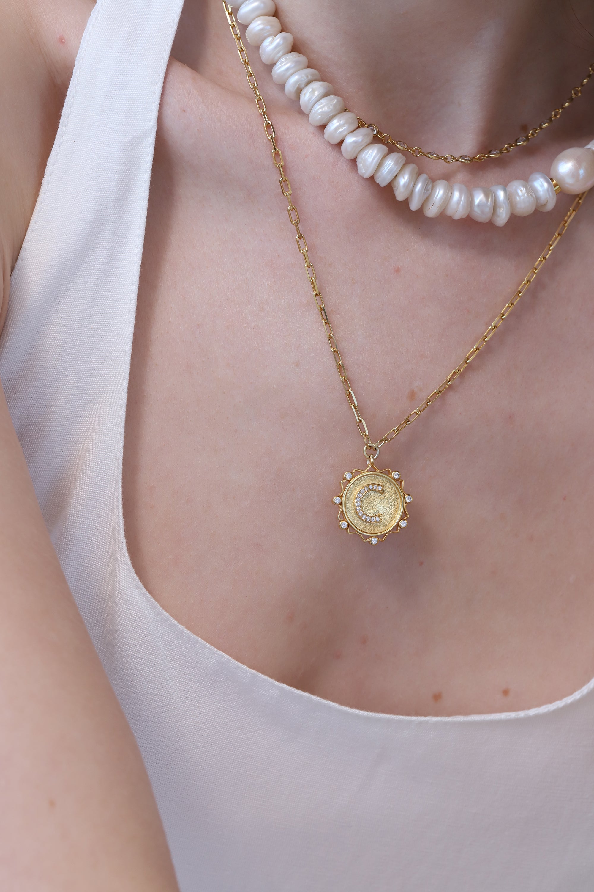 Stela Baroque Pearl Necklace