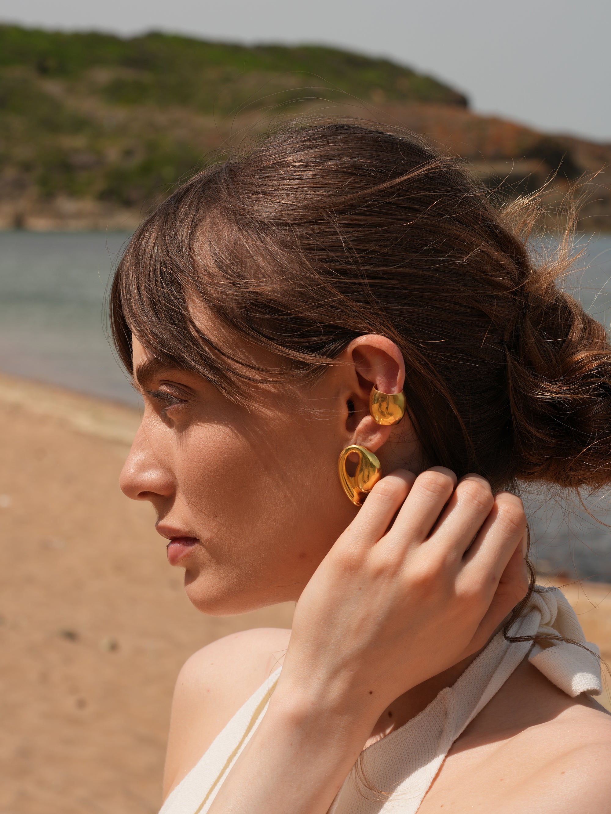 Jeni Large Cartilage Earrings