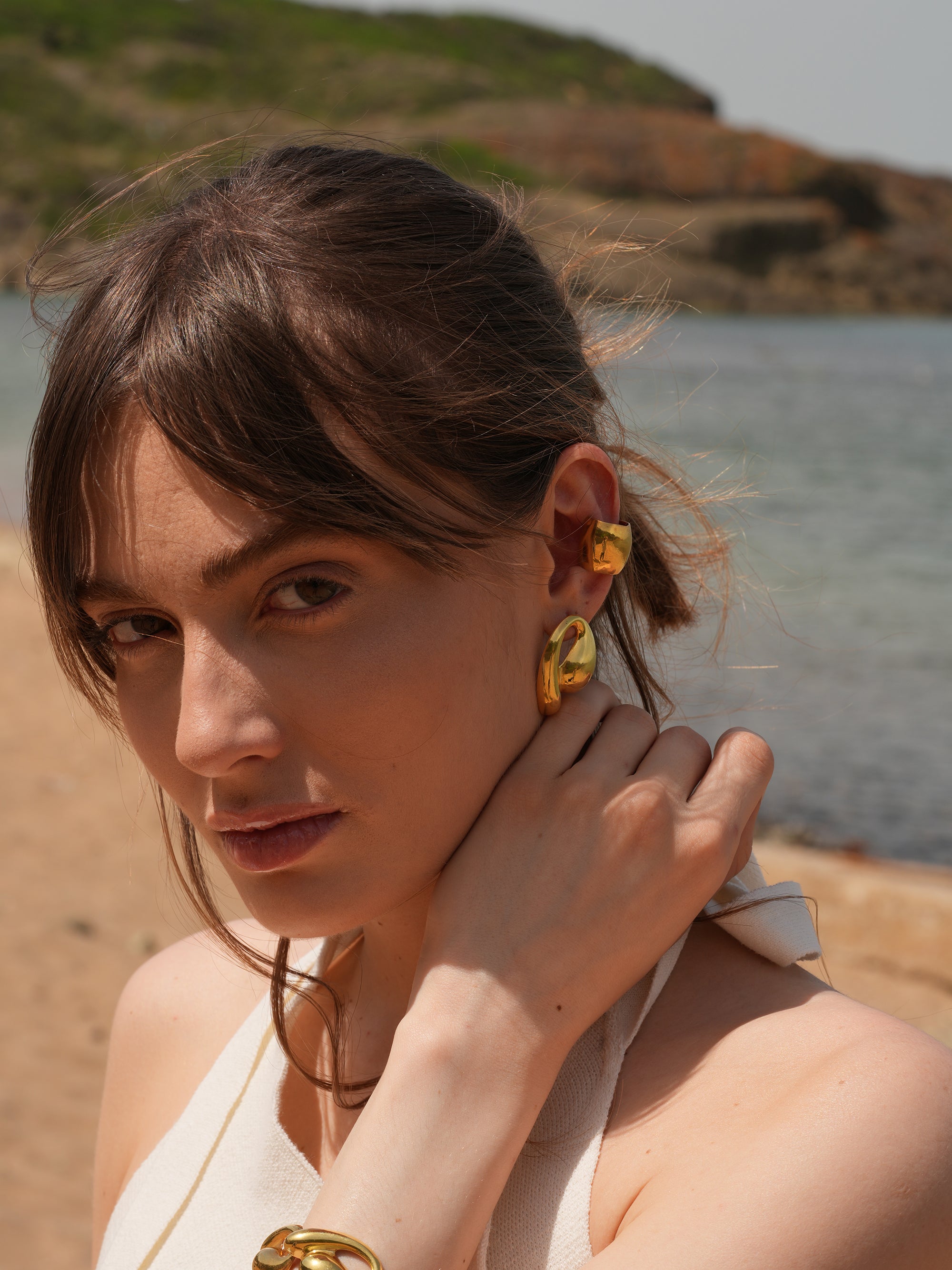 Jeni Large Cartilage Earrings