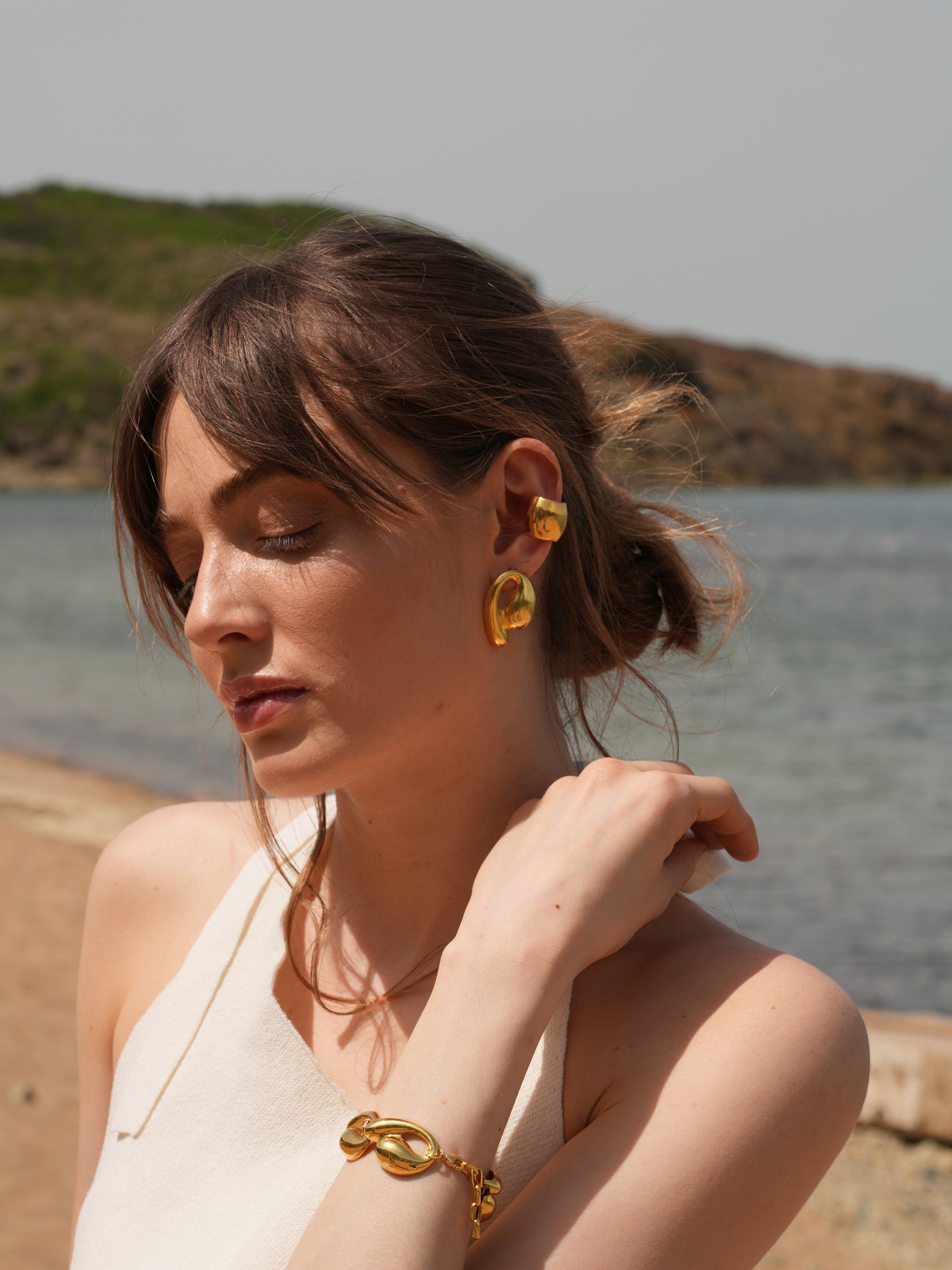 Jeni Large Cartilage Earrings