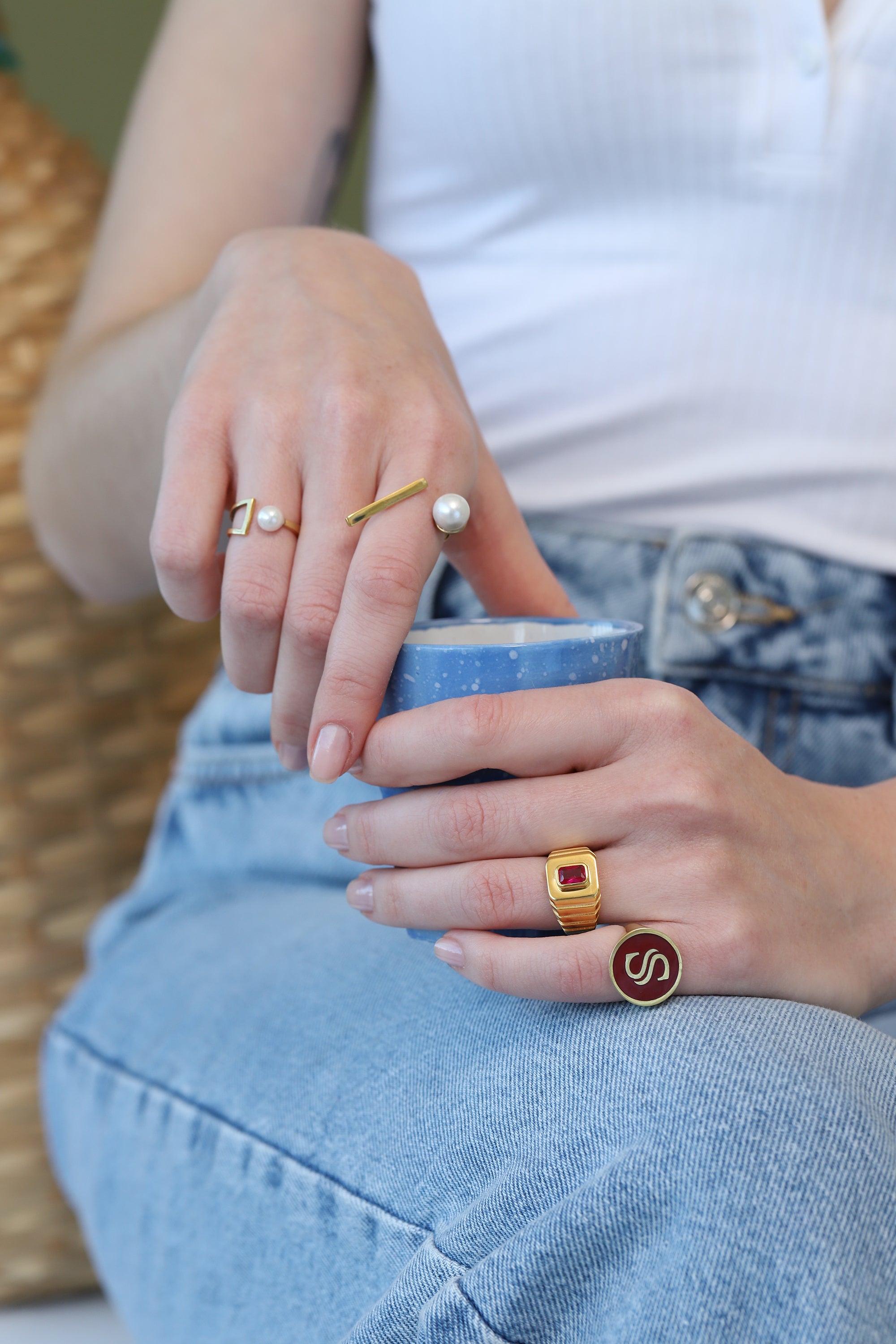 Single Pearl Ring