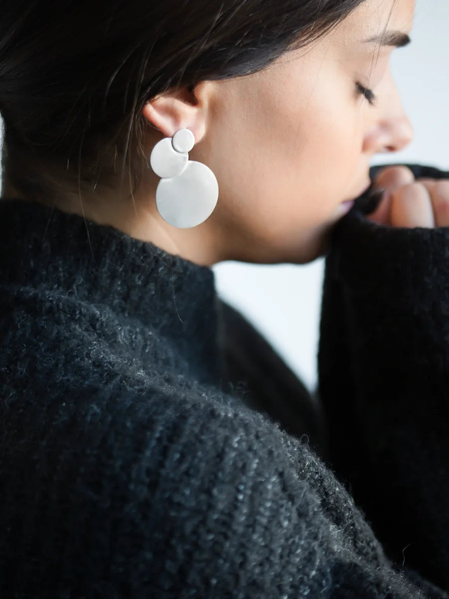 Three Sizes Hoop Earrings