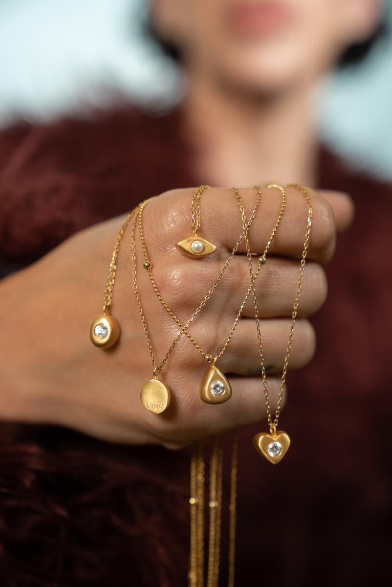 Aura Minimal Stone Necklace
