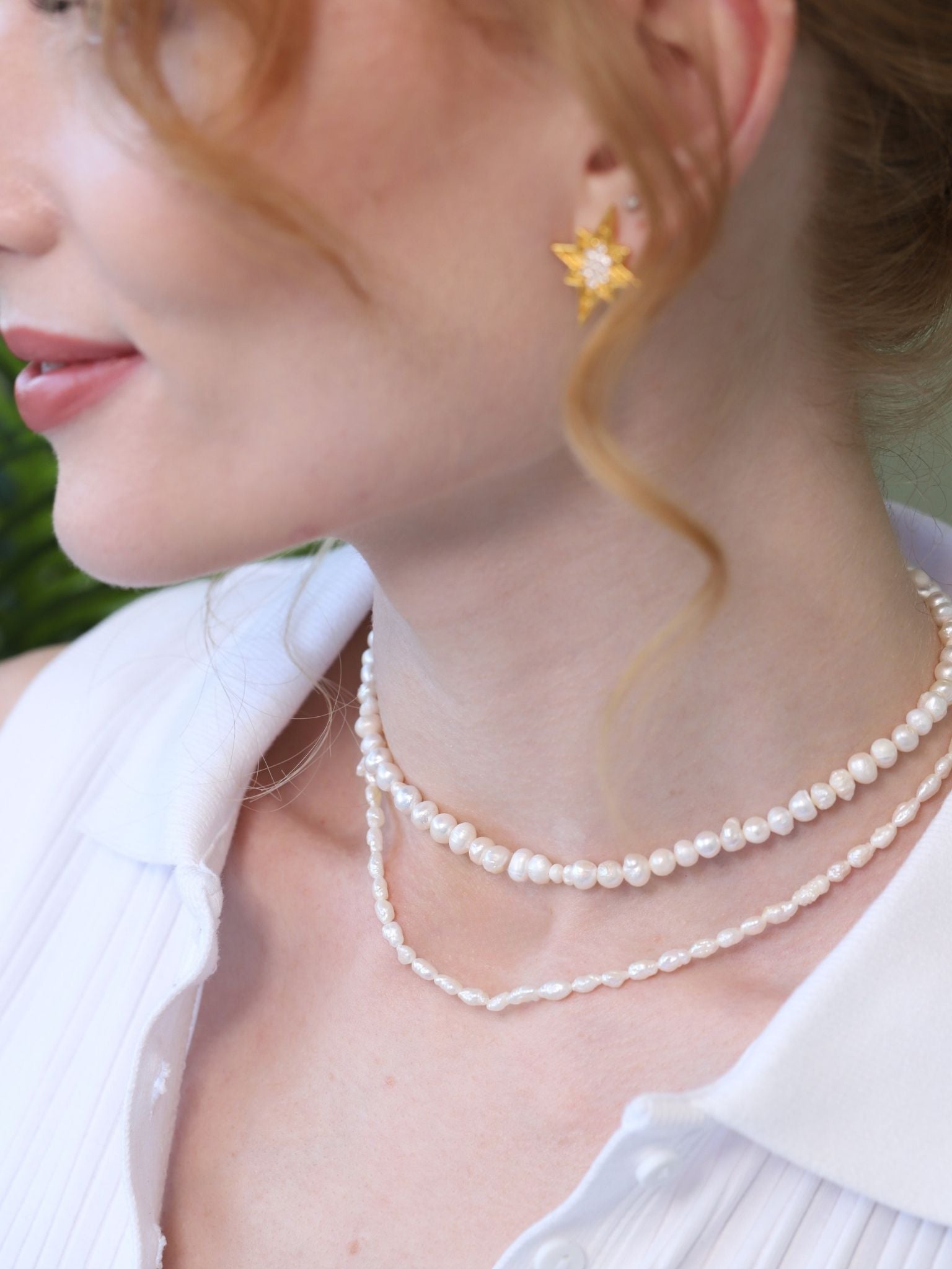 Sand Pearl Necklace