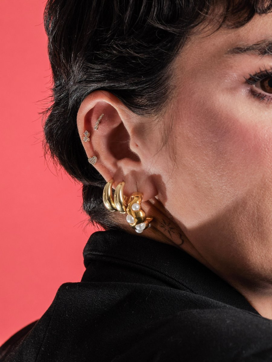 Morf Mini Hoop Earrings