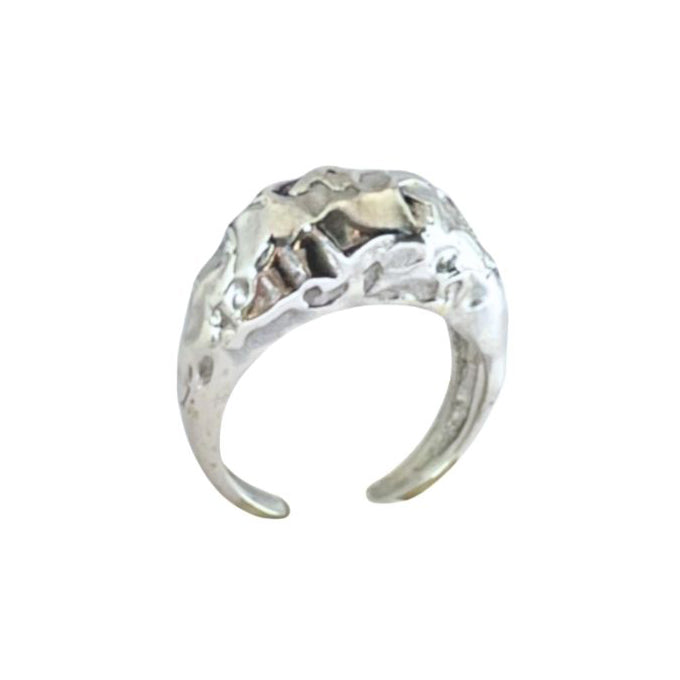 Pary Amorphous Oval Ring