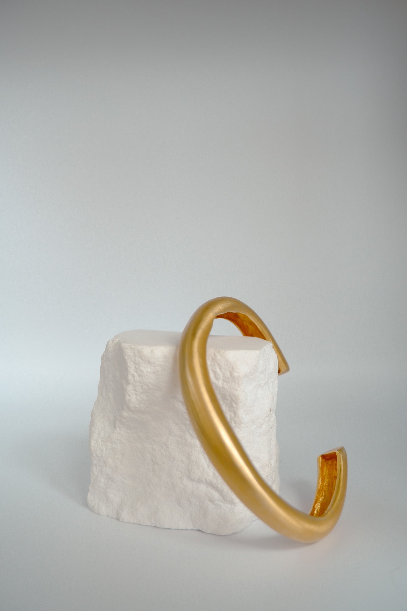 Grel Thick Asymmetric Cuff Bracelet