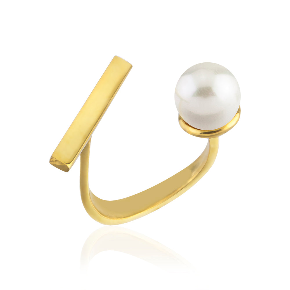 Pearl Band Ring
