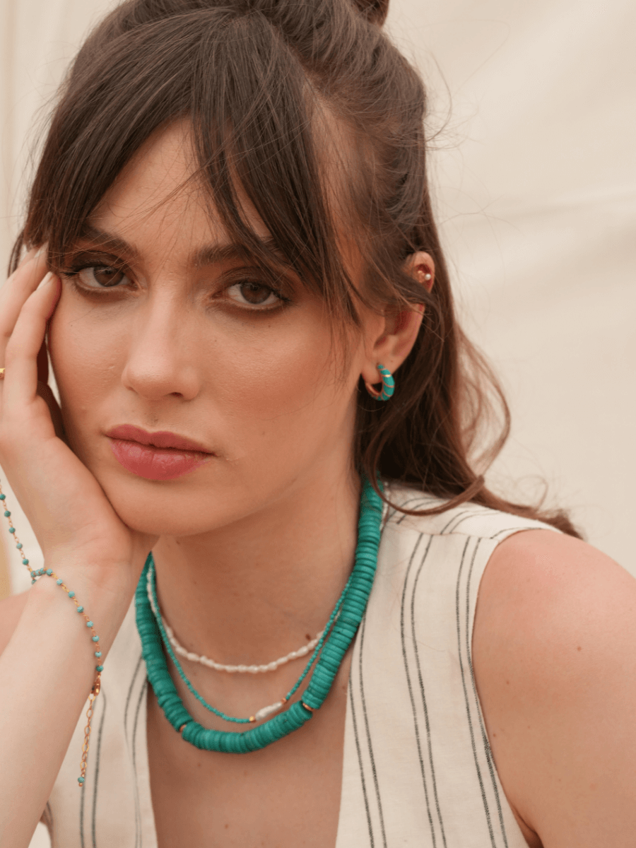 Bonita Enamel Earrings