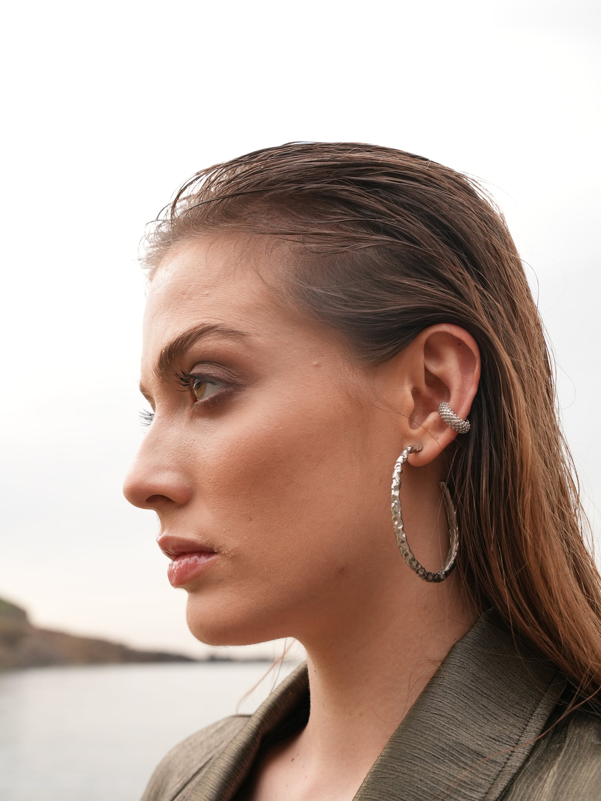 Janet Beaded Cartilage Earrings