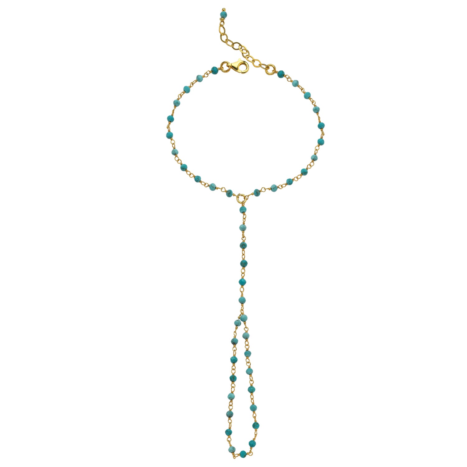 Nomi Turquoise Hand Chain