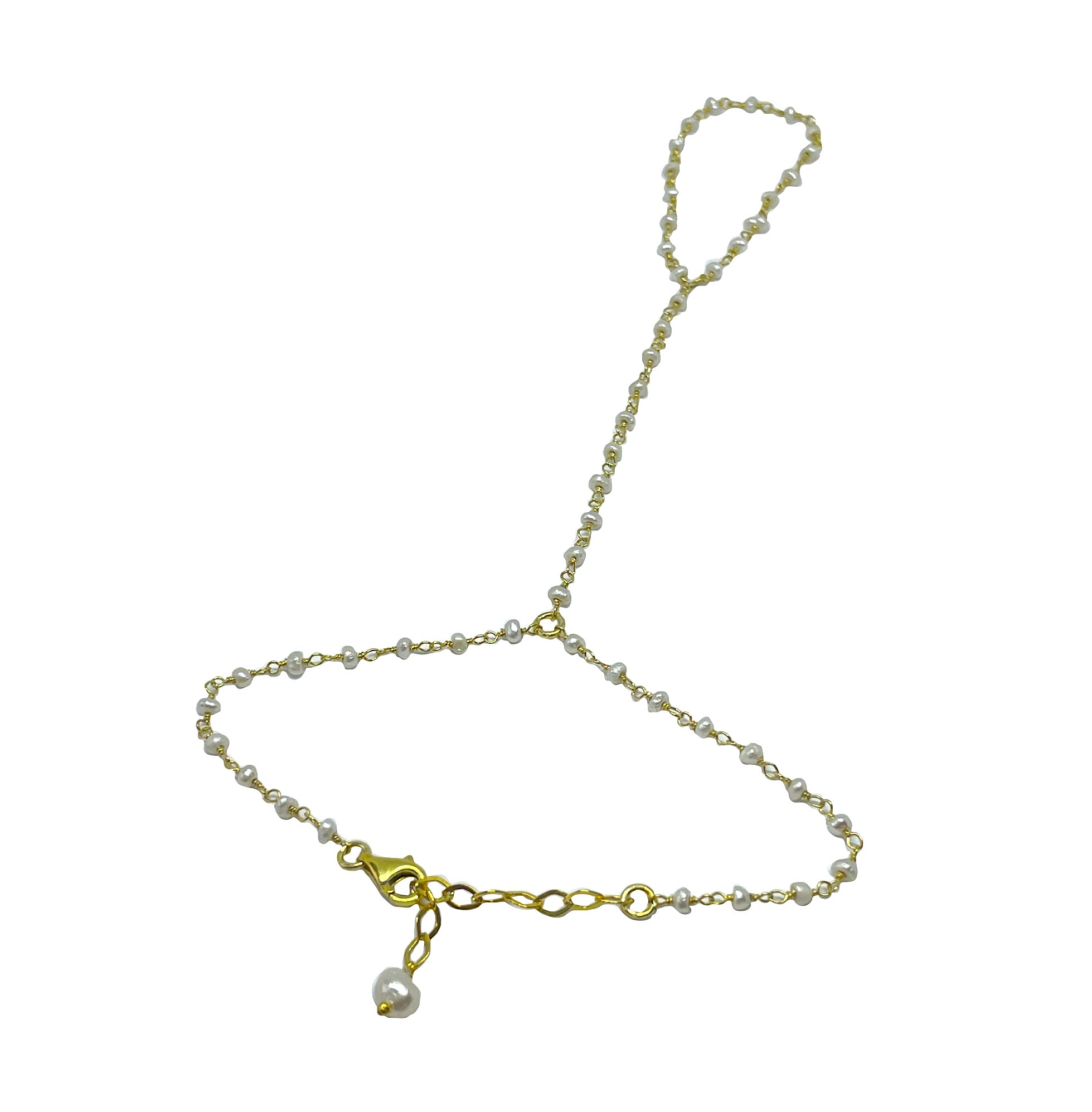 Sant Pearl Hand Chain