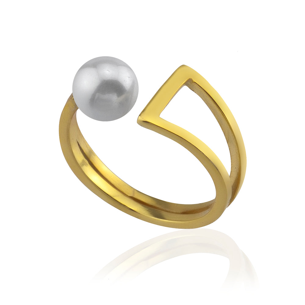 Single Pearl Ring
