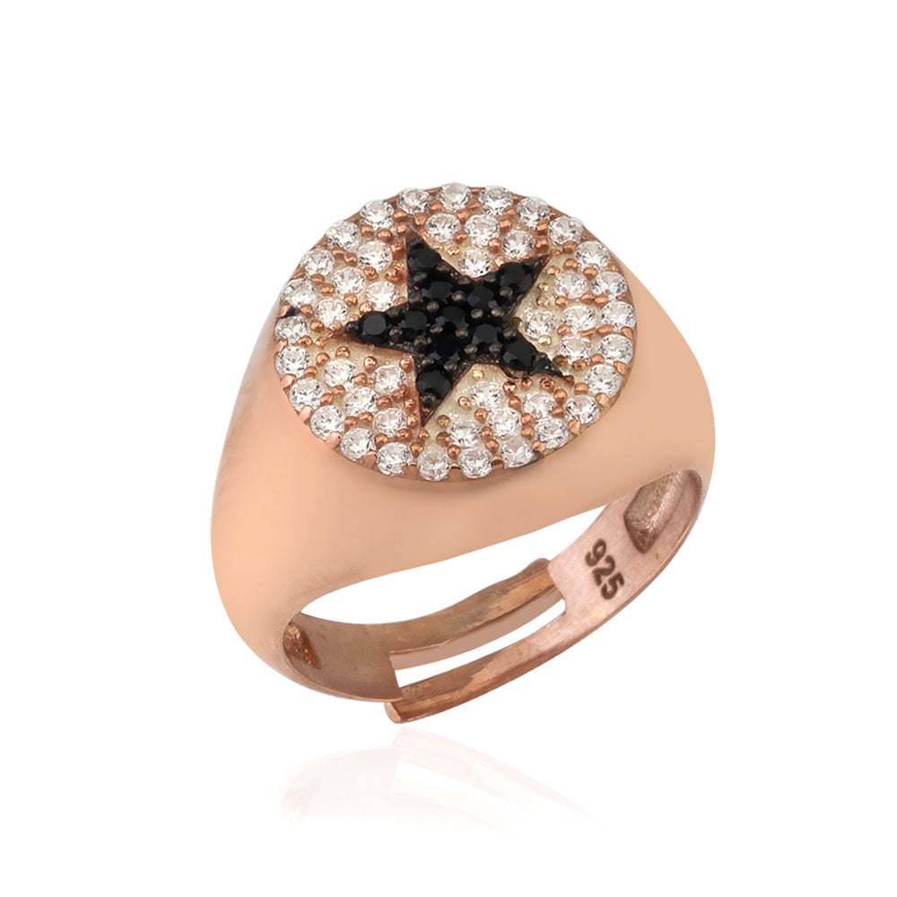 Star Stone Pinky Ring