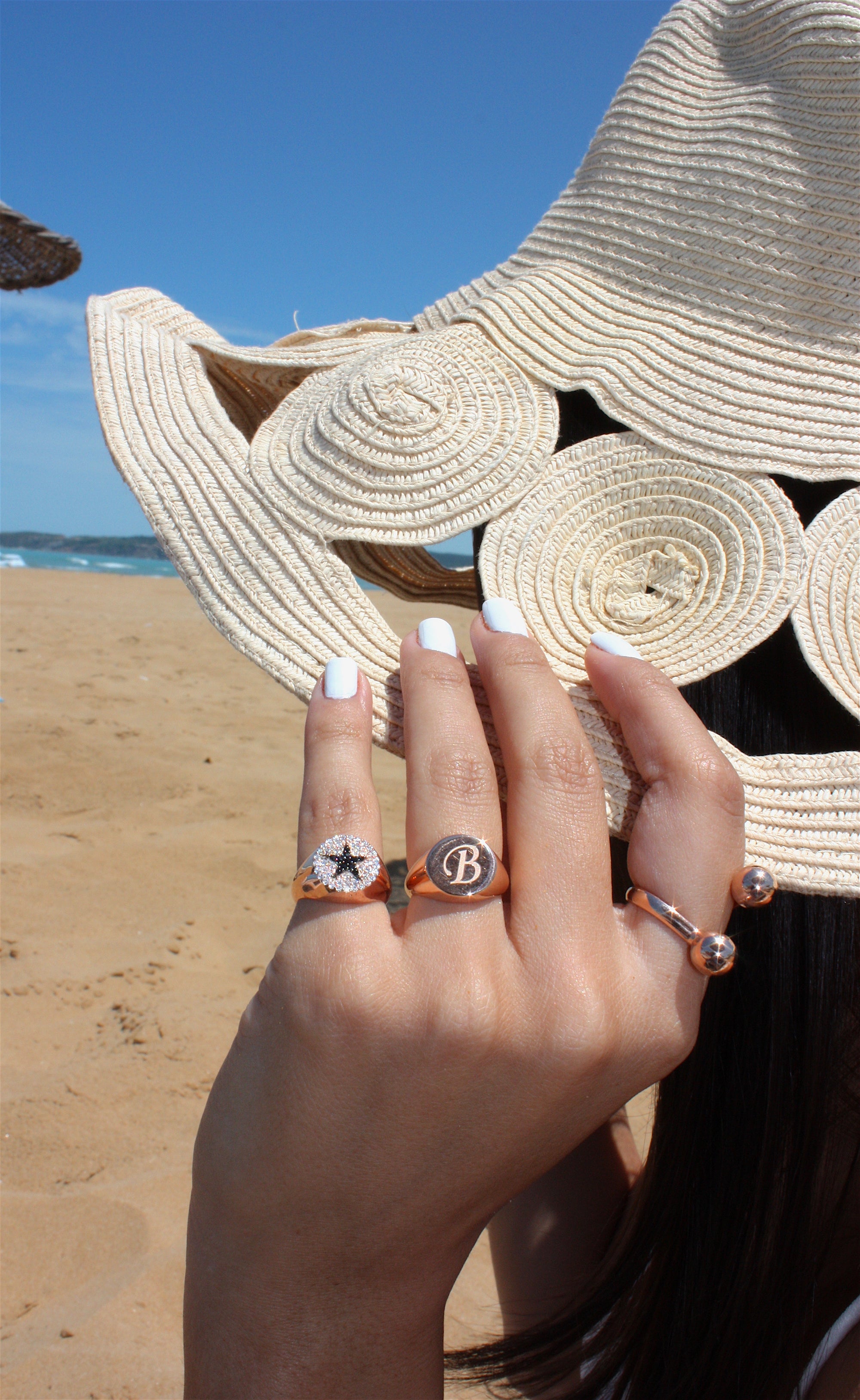 Star Stone Pinky Ring