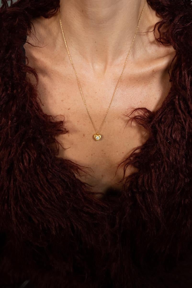 Aura Minimal Stone Necklace