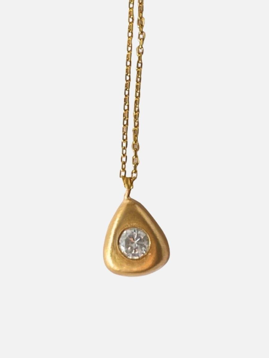 Aura Minimal Stone Necklace